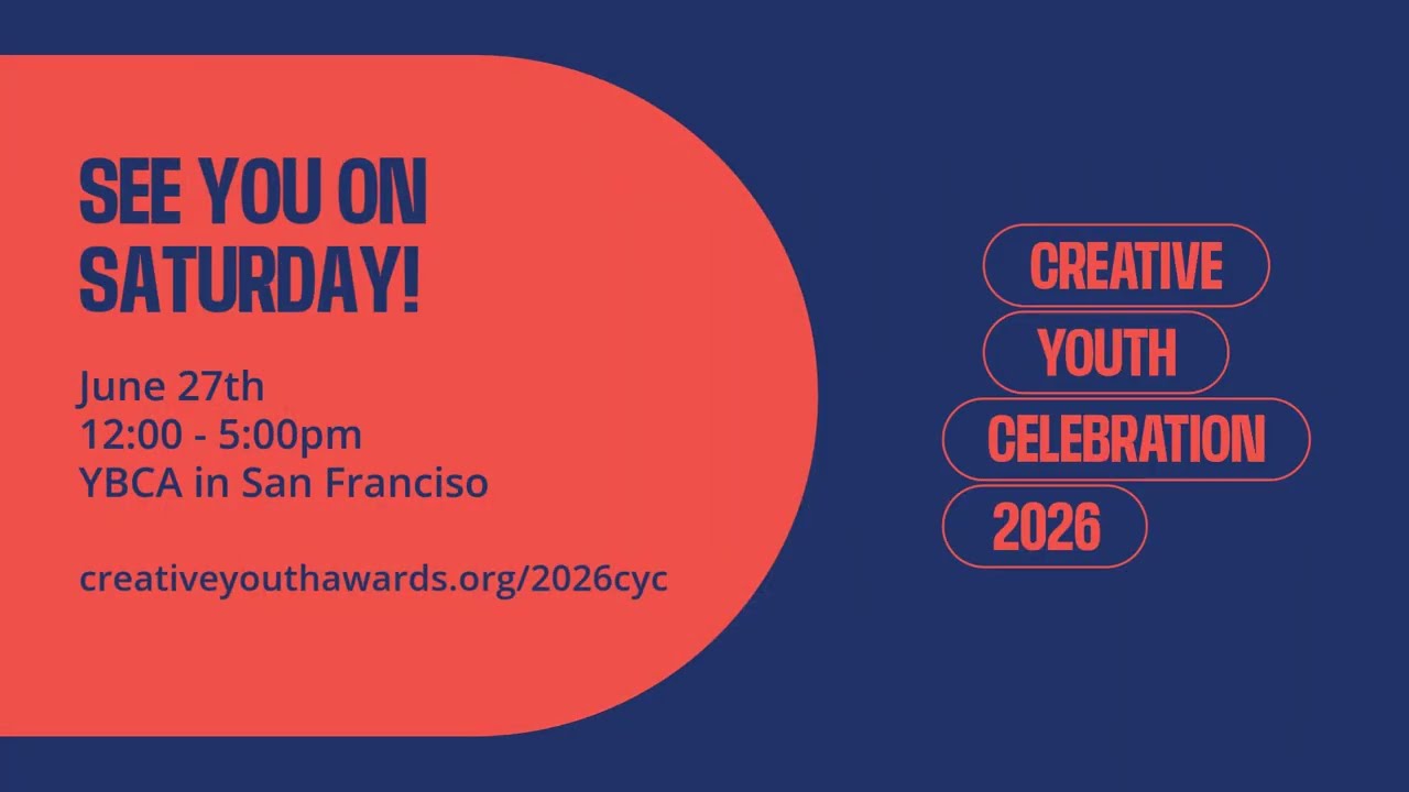 Last week to get a FREE ticket to the 2026 Creative Youth Celebration!