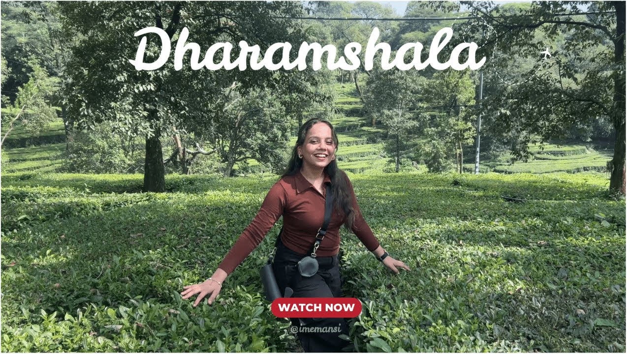 Dharamshala Vlog in Budget |Tea Gardens |Mahadev and Chamunda Temple Naddi View & More!
