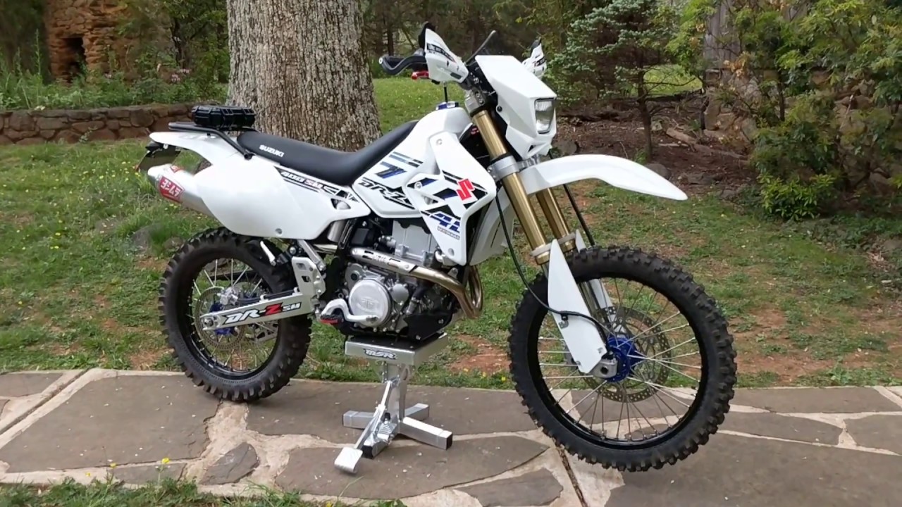 Heavily modded 2017 DR-Z400SM converted to S