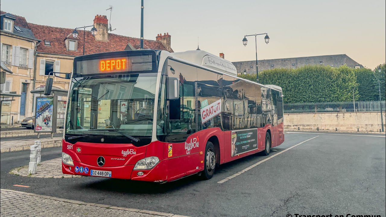[KICKDOWN] MERCEDES CITARO C2 CNG/NGT ZF €6 N*501/ - LIGNE 3