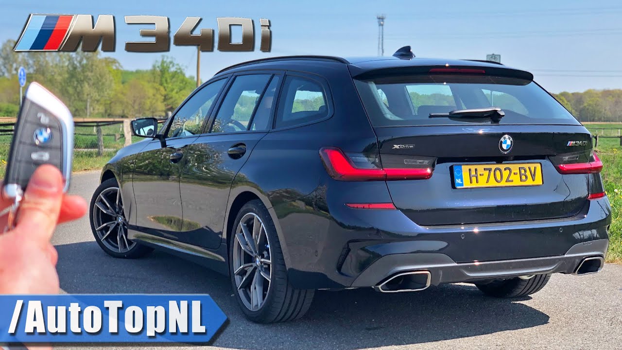BMW M340i Touring REVIEW on AUTOBAHN [NO SPEED LIMIT] by AutoTopNL