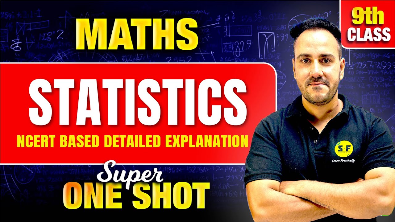 STATISTICS One Shot Maths | Class 9th Maths NCERT Solution with Ushank Sir