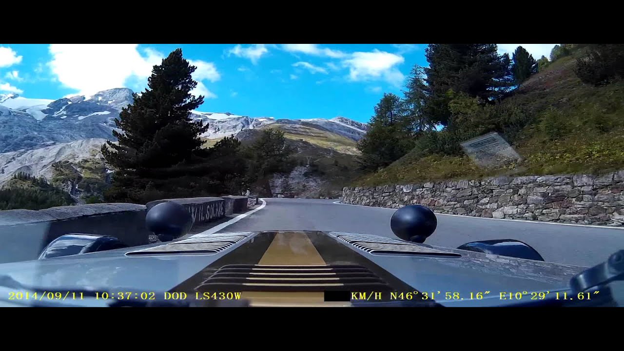 Caterham Super Seven Stilfserjoch (Passo dello Stelvio) „world greatest driving road“