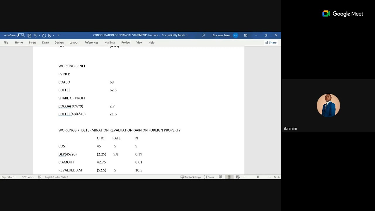 SBR- CONSOLIDATION OF FOREIGN SUB-PART 2