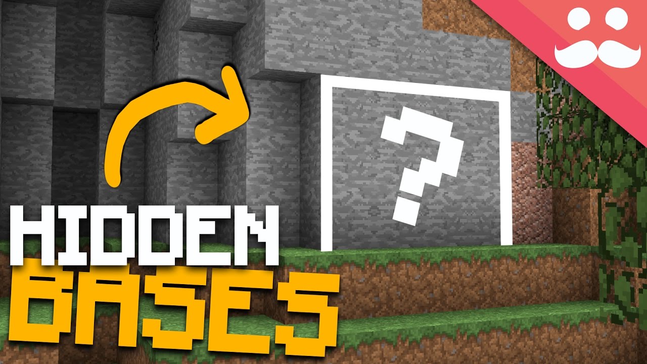 How to make HIDDEN ENTRANCES in Minecraft!
