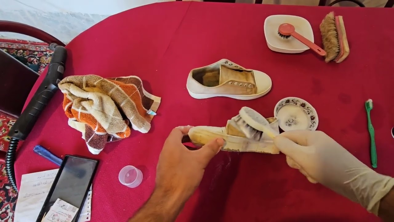 ONLY ASMR Sounds / satisfying shoe shine