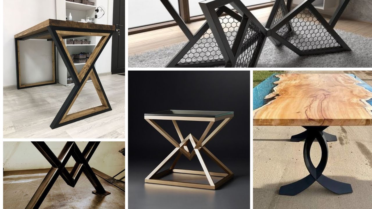 Metal table leg ideas 2023 / metal table leg design ideas #1