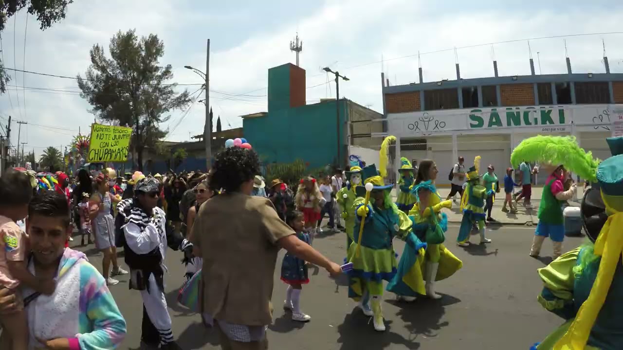 carnaval tlaltenco chupamaros 2025