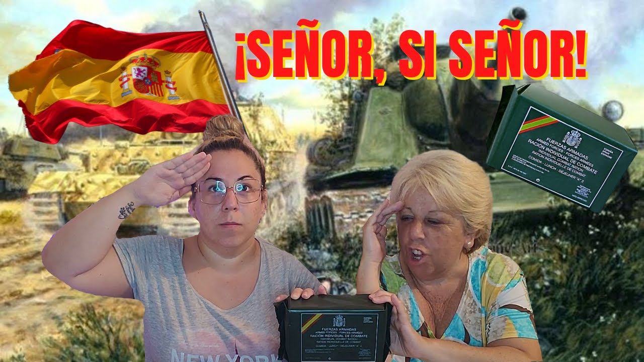 PROBAMOS COMIDA MILITAR ESPAÑOLA! 😲🤩
