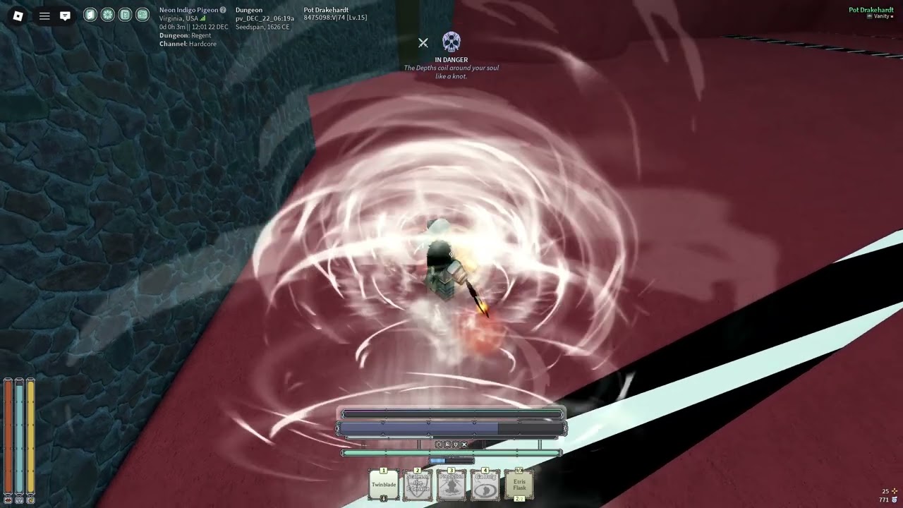 lord regent full fight on spear dancer