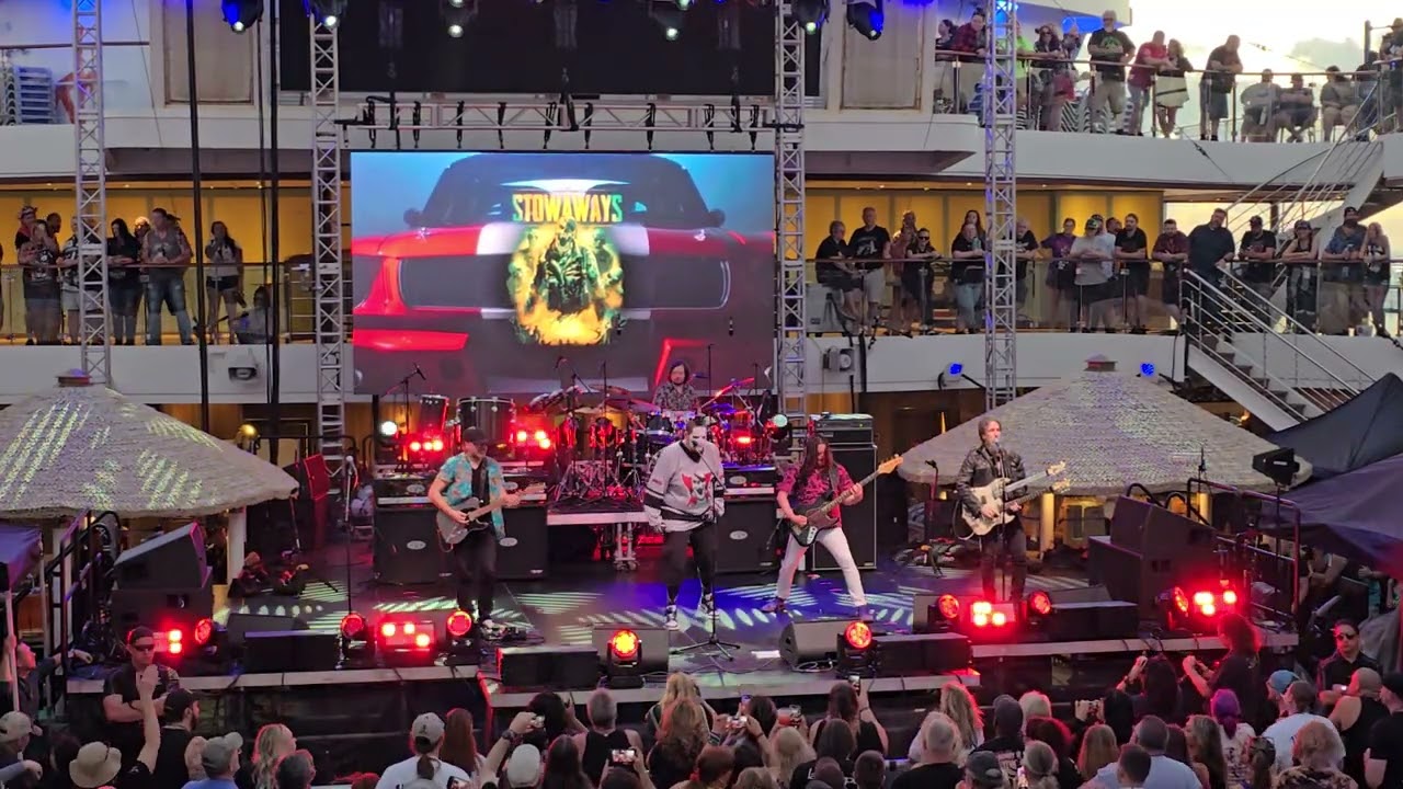 ShipRocked 2024 - Stowaways - Full Set on the deck stage. 2/7/2024