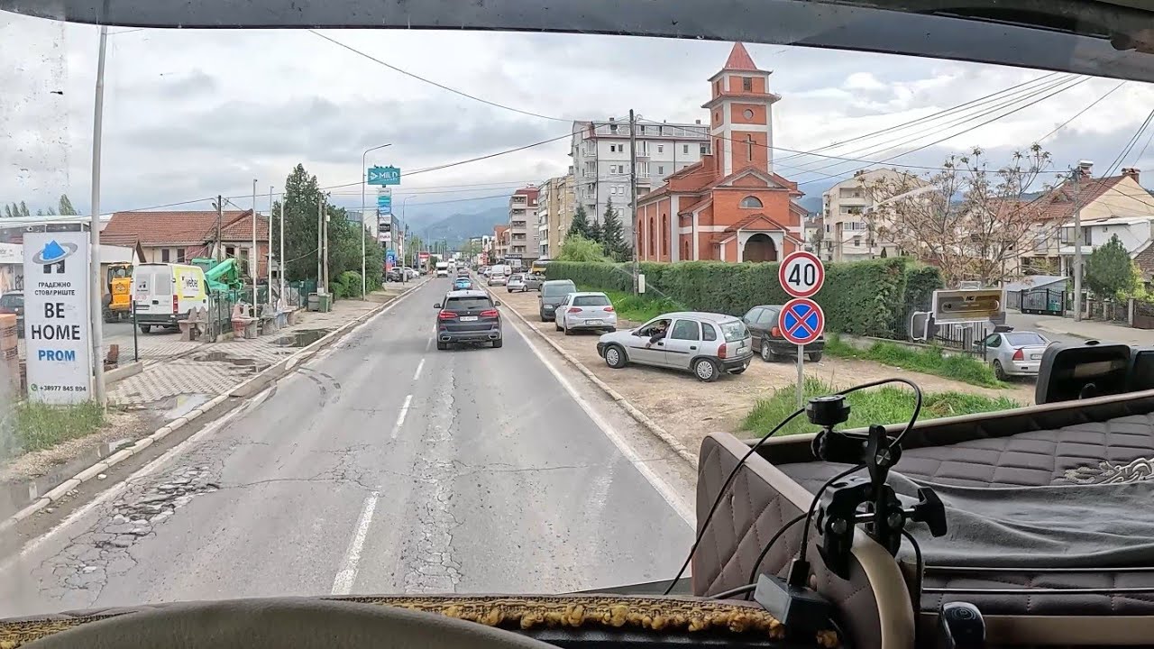 Truck Vlog - Loading Day, and Driving Experience in North Macedonia. Road to Serbian Border.
