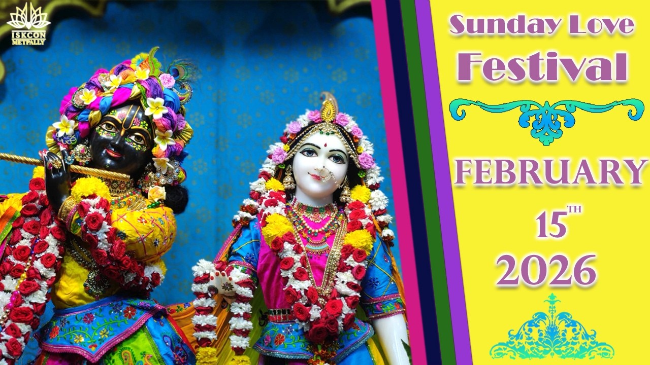 Sunday Love Feast | 15th Feb, 2026 #telugu #krishna #iskcon #bhagavatam #katha #spirituality #peace