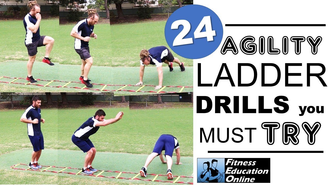 24 Agility Ladder Drills for Personal Trainers | FITNESS EDUCATION ONLINE