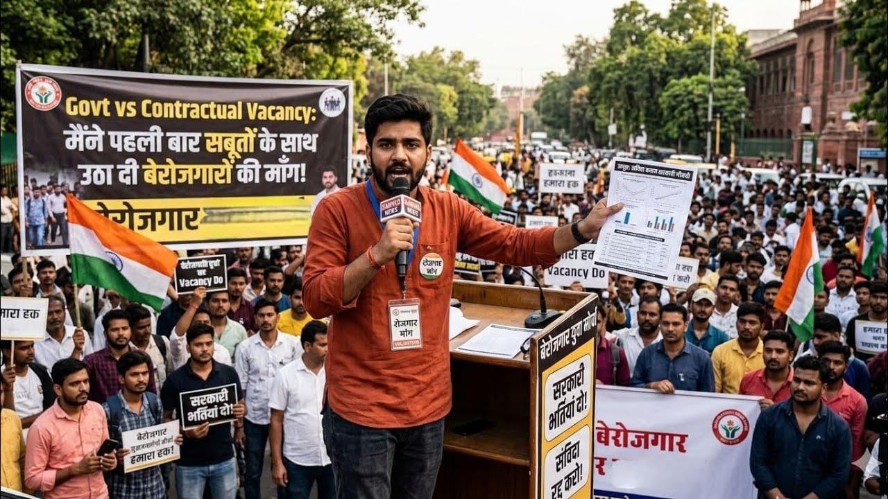 ​ये वीडियो नहीं, करोड़ों बेरोजगारों की चीख है! | Govt vs Contractual Vacancy Truth #youtubevideo 