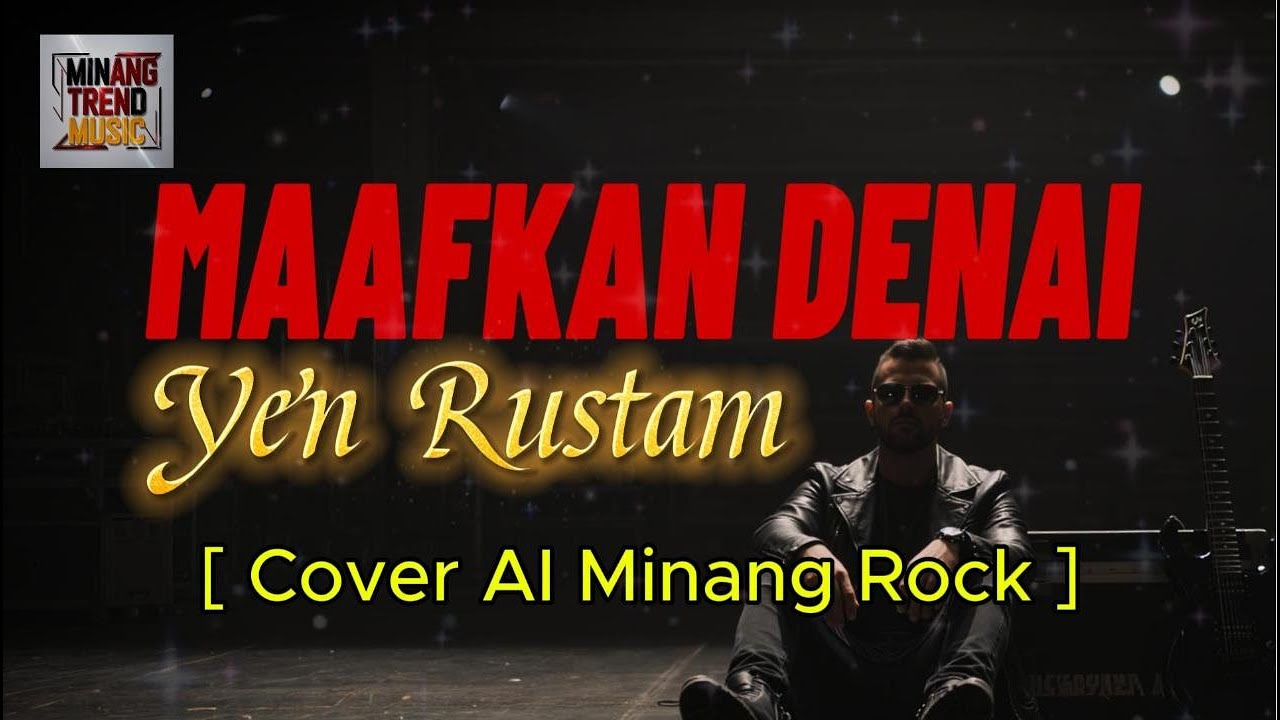 MAAFKAN DENAI - Yen Rustam  []  [ Cover AI Minang Rock ]
