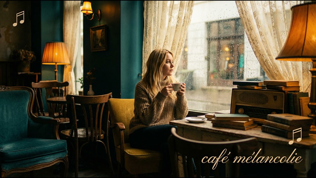 Musique Française Cosy ☕ Chansons Douces Pour Moments Intimes | Ambiance Café Parisien