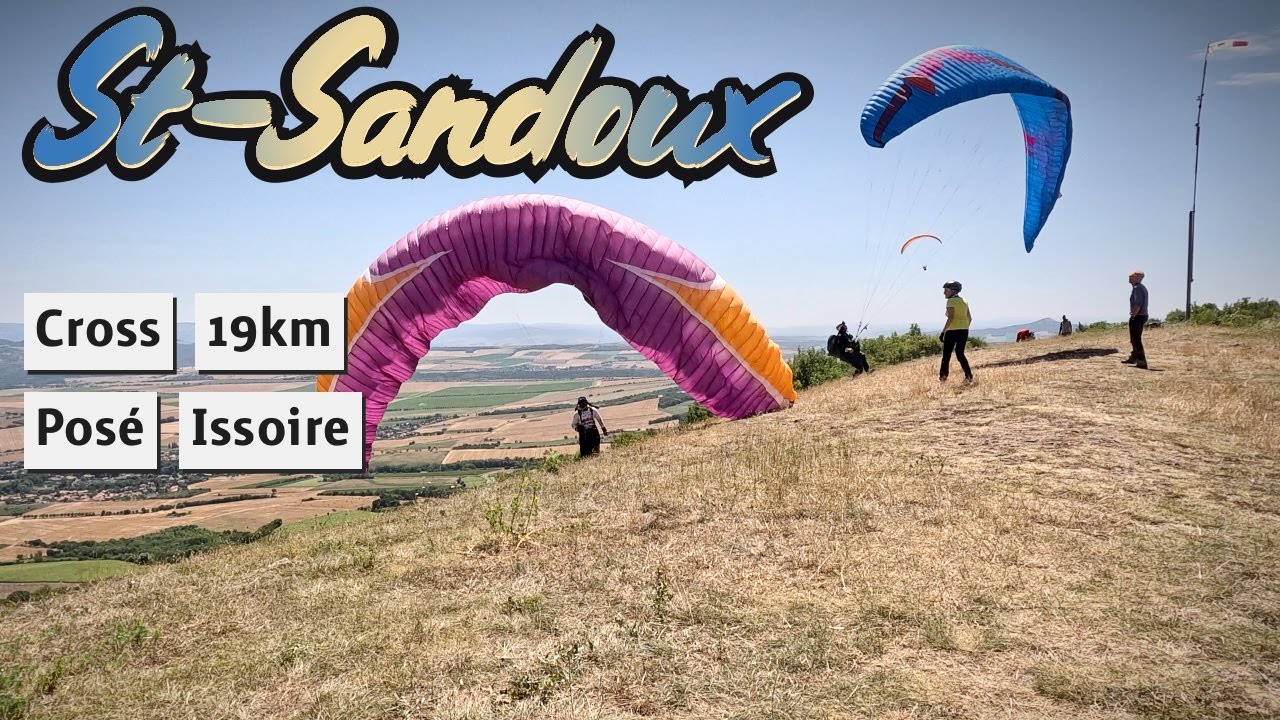 Cross de Saint Sandoux, 19km, posé Issoire