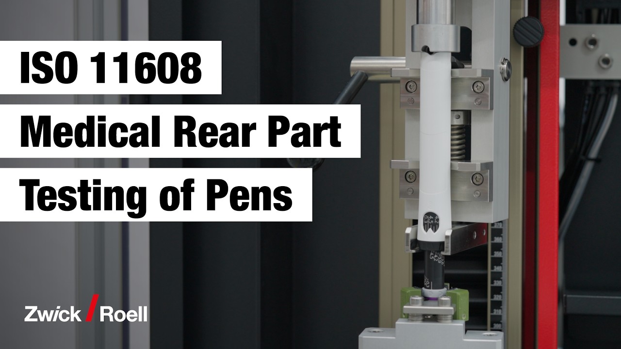 ISO 11608 Testing of Autoinjectors and Pens without Medication, Cartridges, or Syringes