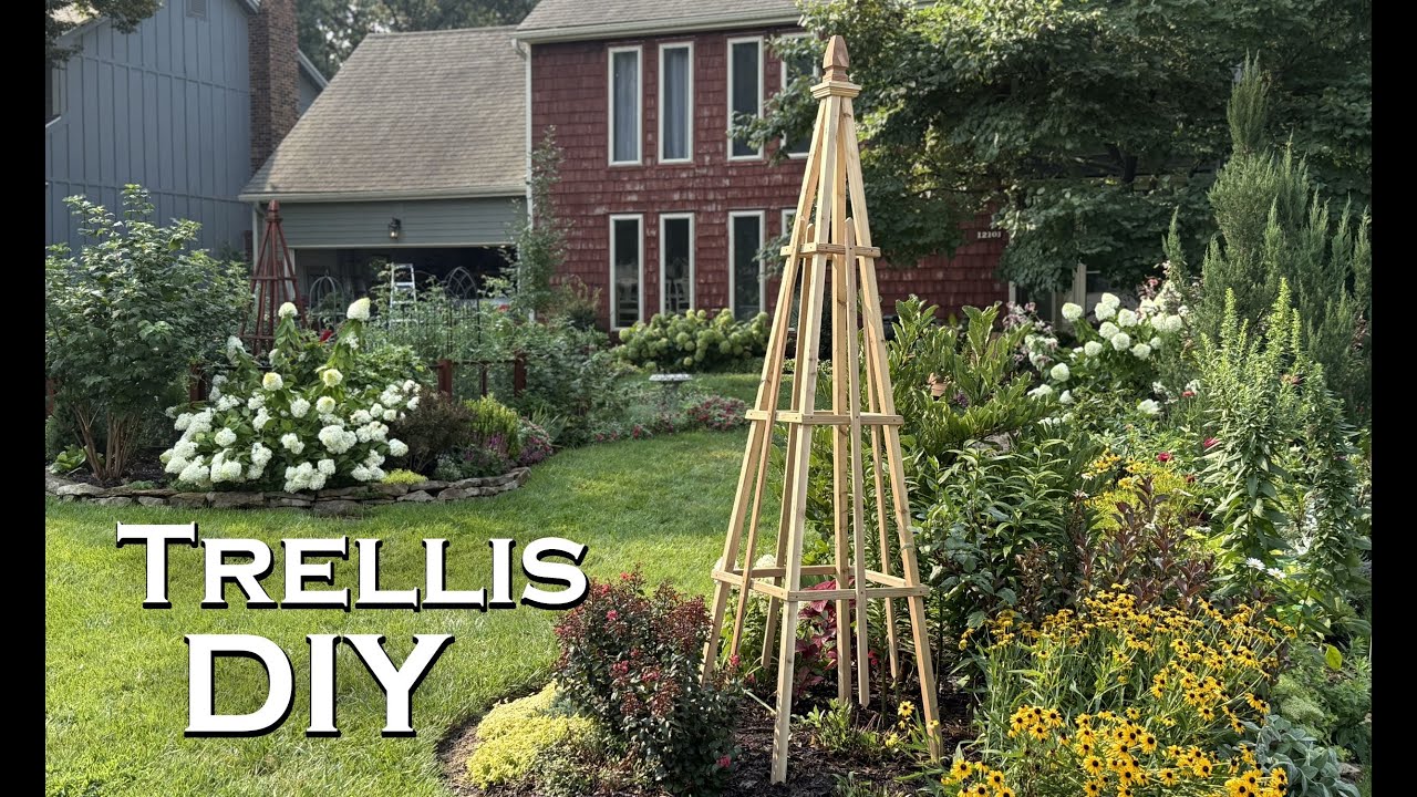 Tutuer Trellis DIY | Создайте свой собственный обелиск в саду