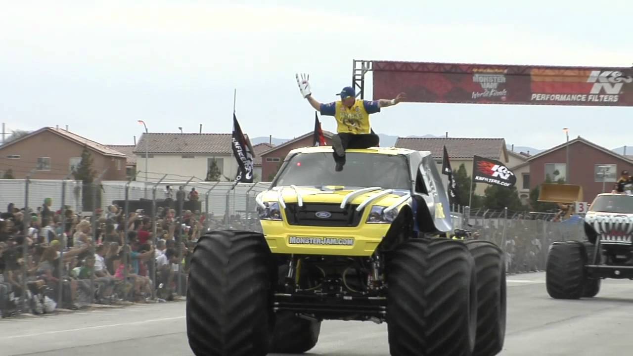Monster Jam - World Finals 2012 - Party in the Pits Monster Truck Parade