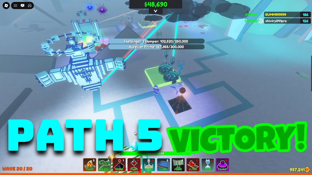 [Cube Defense] Christmas 2025 Path 5 Duo