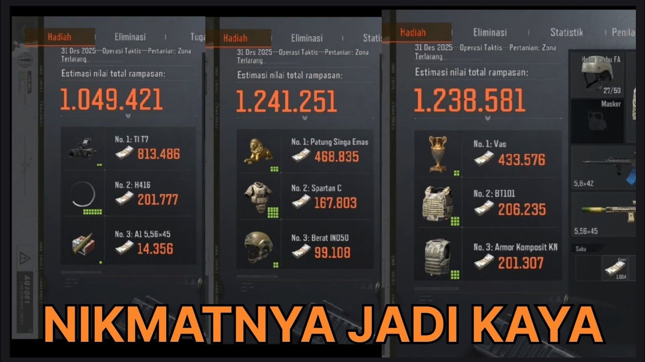 Memperkaya diri dulu yes ..