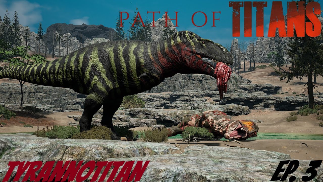 Path of Titans - Tyrannotitan Officials PVP (Ep. 3)
