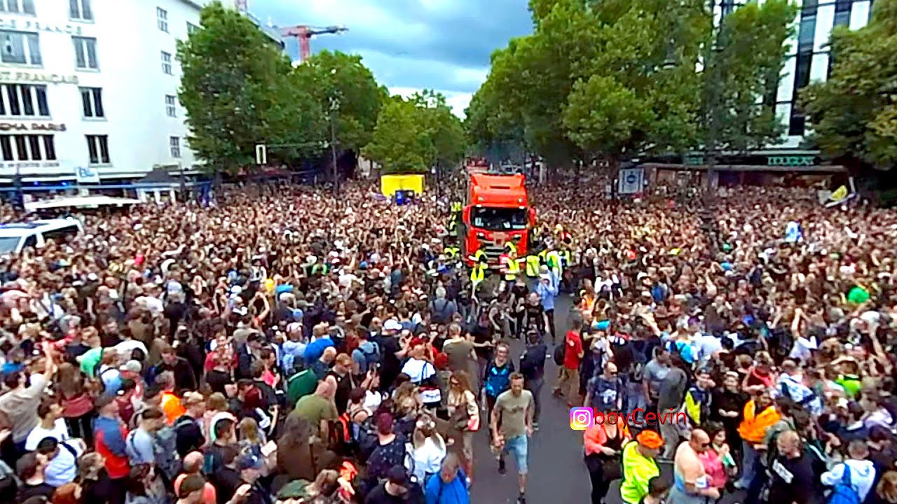 Loveparade Berlin 2022 Rave The Planet Kurfürstendamm