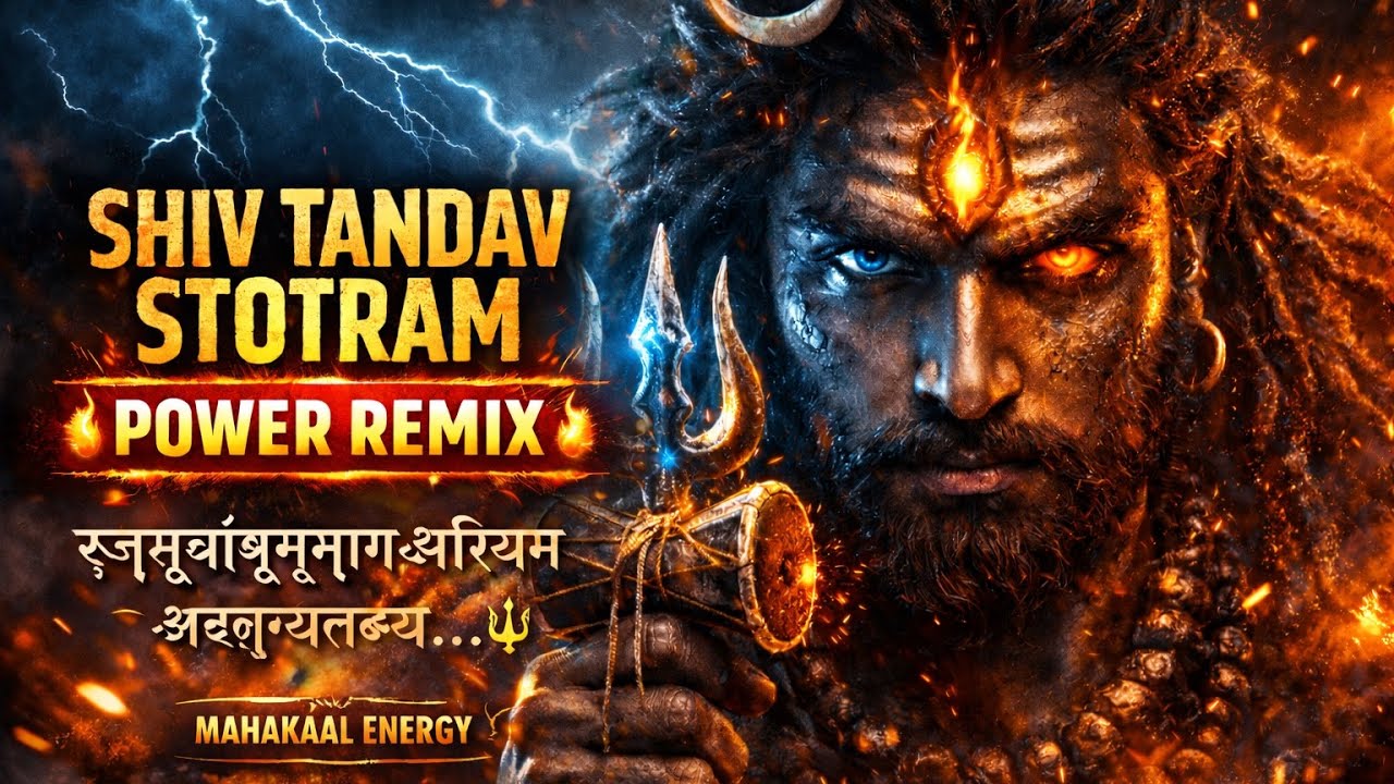 🔥 SHIV TANDAV STOTRAM (Power Remix) | Mahakaal Energy 🔱