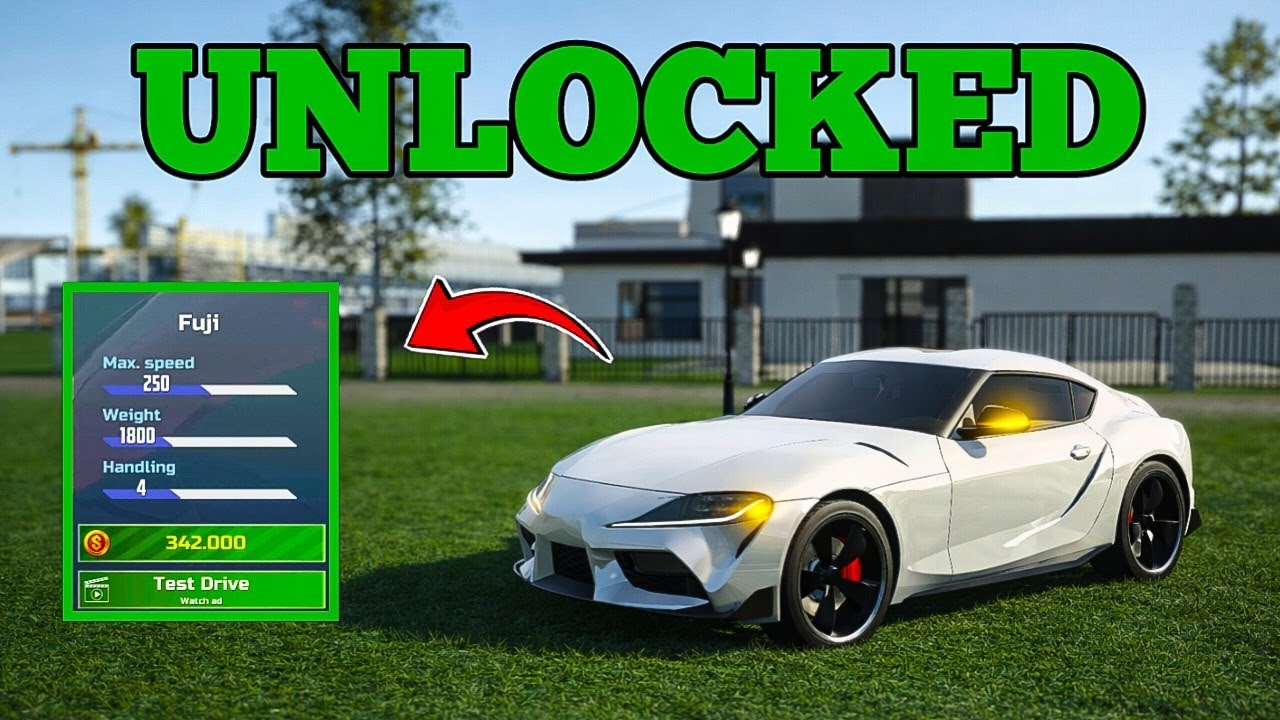 Toyota Supra MK5 (Fuji) Unlocked | Car Simulator 2 | New Update 