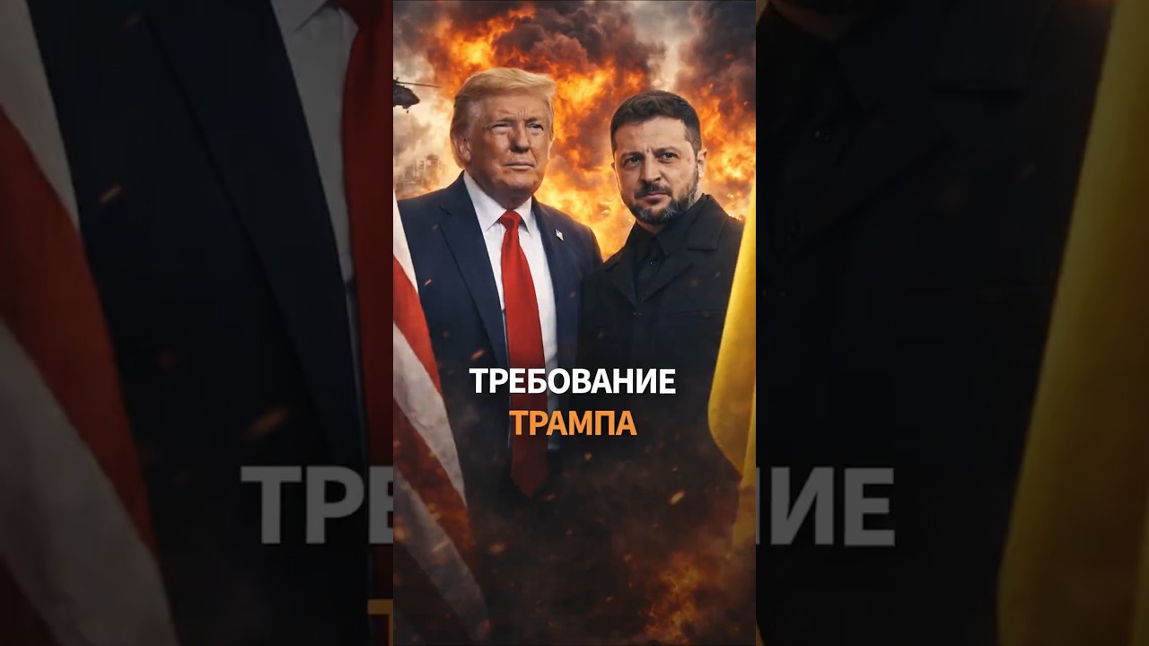 ШОК! Трамп поставил Зеленскому дедлайн по окончанию войны #shorts