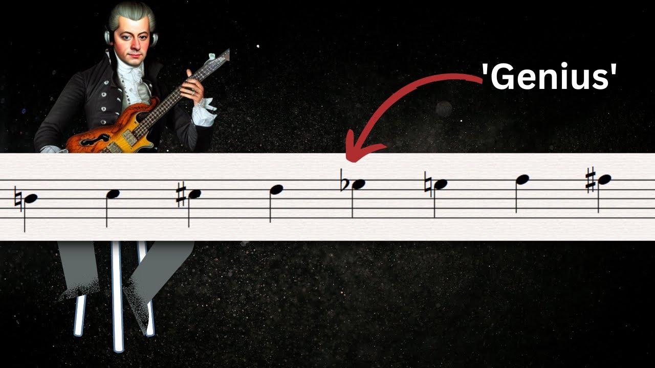That time when Mozart created a 12 tone row 140 YEARS EARLY!