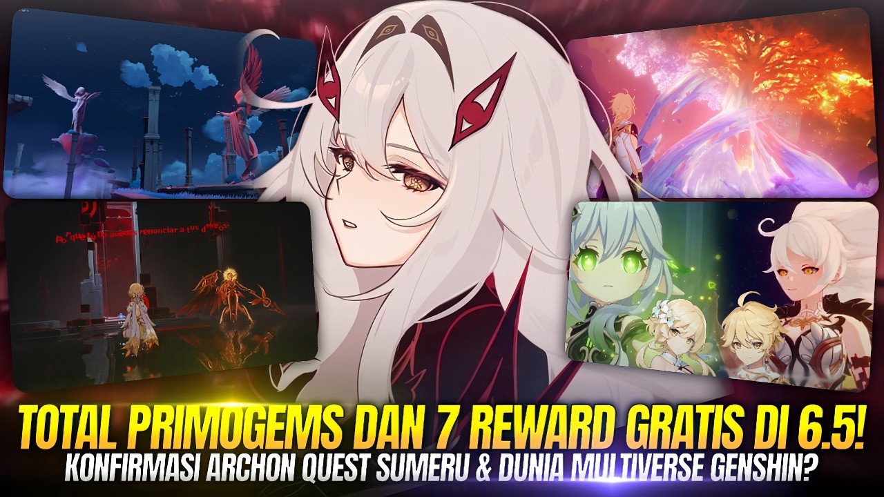 Clue Baru MULTIVERSE Genshin & AQ Sumeru? 7 REWARD GRATIS YANG BISA DIDAPET DI 6.5! MEPPOSTORE.ID