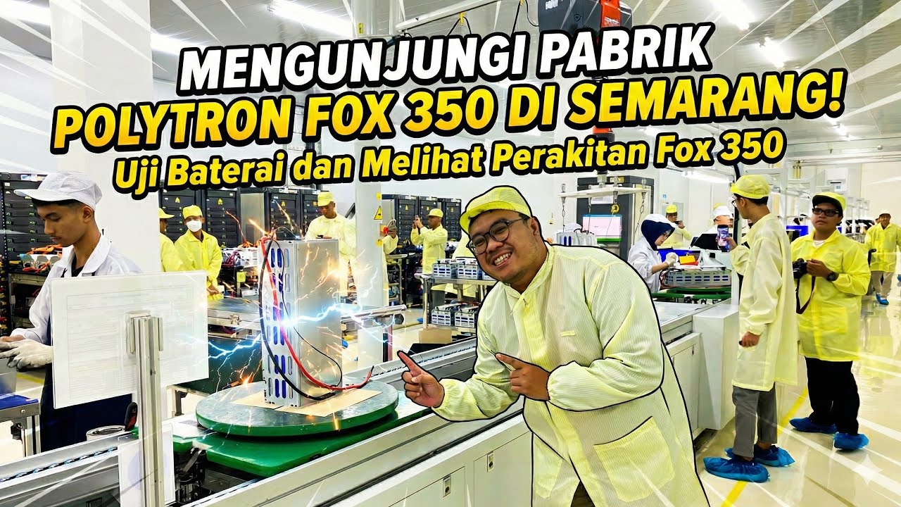JANGAN BELI POLYTRON FOX 350 SEBELUM LIHAT VIDEO INI! (Bongkar Pabrik Polytron di Semarang)