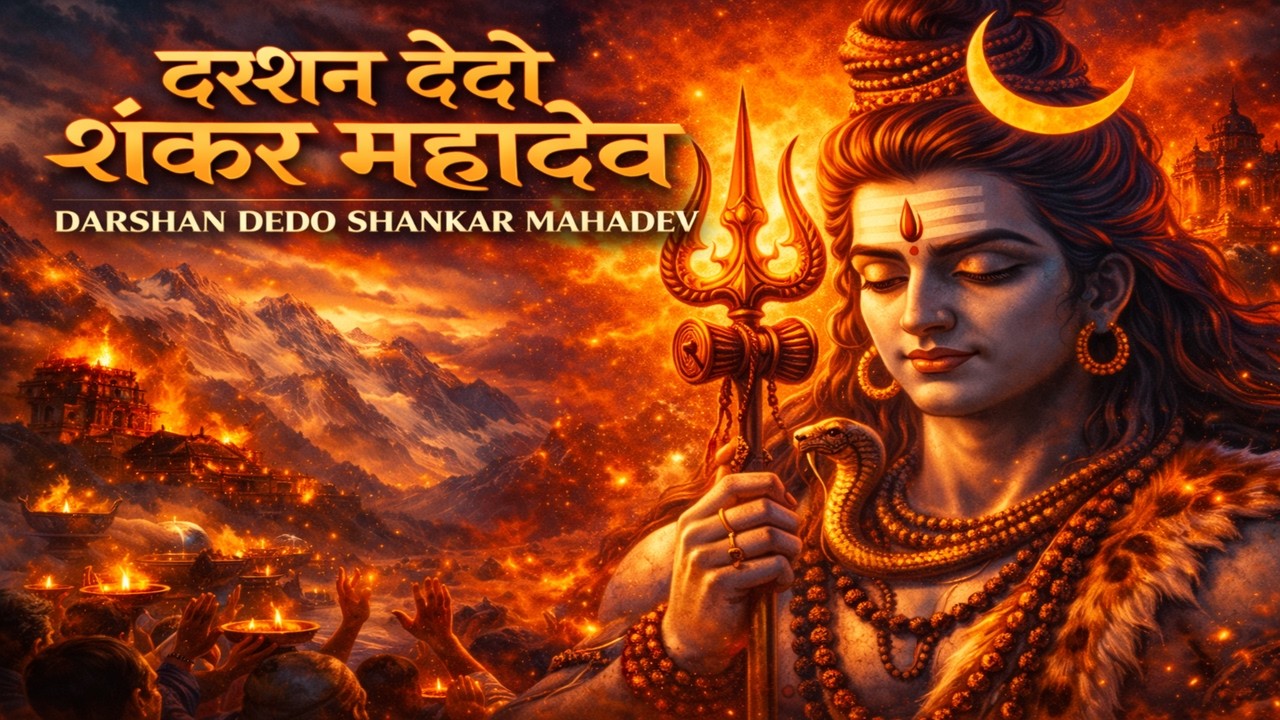 Darshan De vo Shankar Mahadev Superhit Bhajan दर्शन देवो शंकर महादेव सुपरहिट भजन