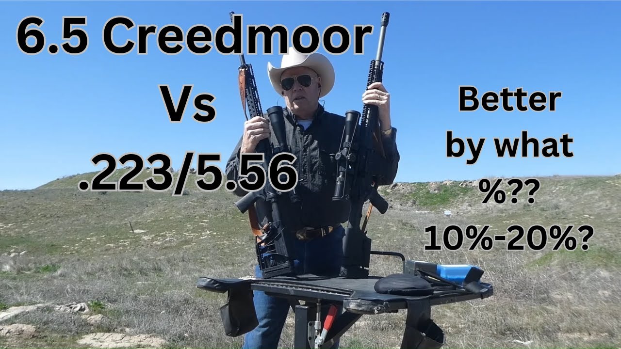 6.5 Creedmoor vs .223 Rem. MSR's. Which is Better, by What Percentage (%)?