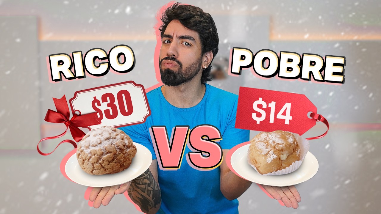 A diferença é absurda! Choux Cream barata vs cara