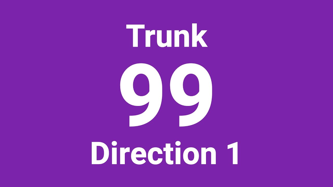 Hyperlapse - SBS Transit Bus Service 99 (Direction 1)