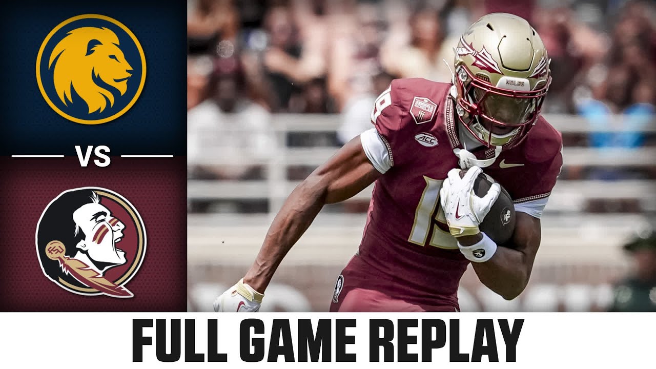 East Texas A&M vs. Florida State Full Game Replay | 2025 ACC Football