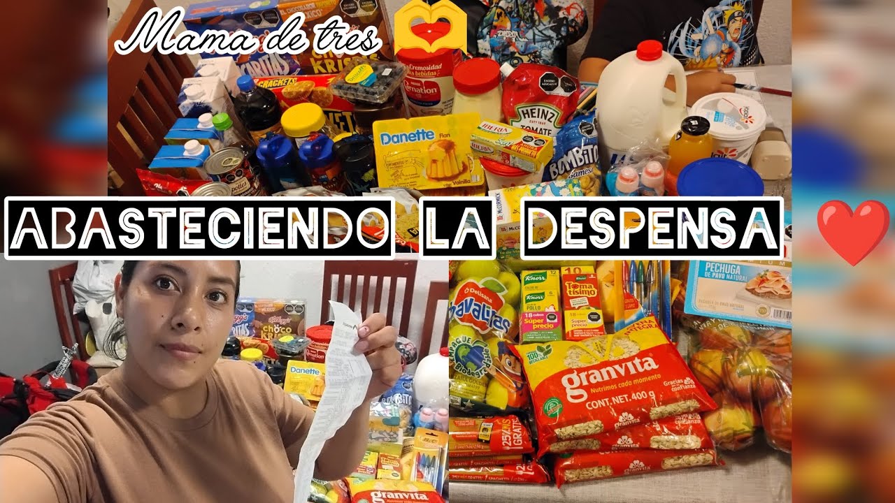 ⭐COMPRAMOS DESPENSA EN AURRERA/ASI TERMINARON MIS GASTOS DE LA SEMANA/COMPRA DE FRUTA Y VERDURA 🍅