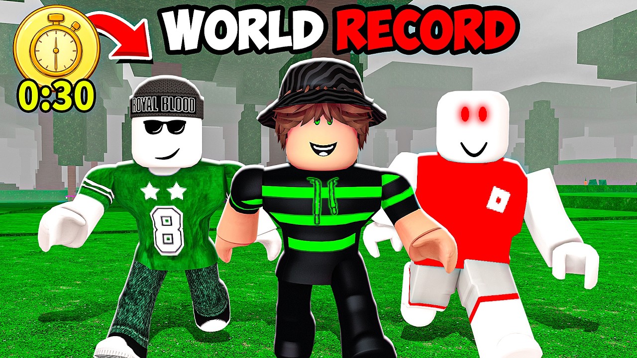 Can These YOUTUBERS Set A WORLD RECORD In 99 Nights In The Forest