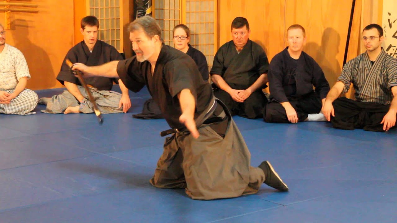 Samurai Iaijutsu James Williams sensei Nami ryu