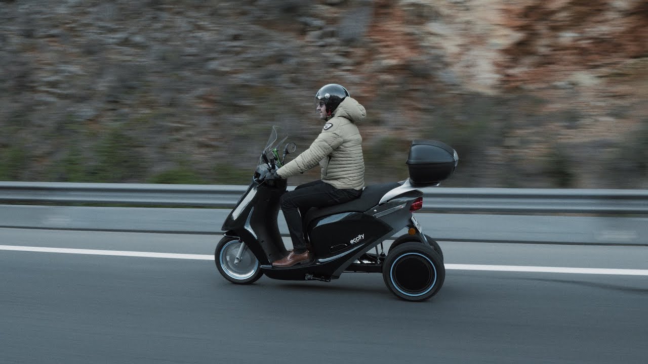 3 roues électrique - eccity® - Electric 3 wheeler - scooter 3 roues