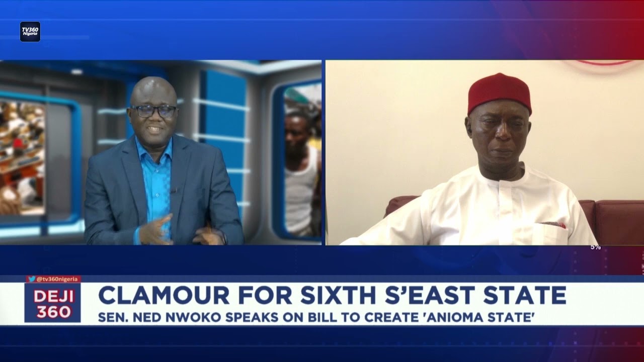 DEJI360 EP 493 PT 2: Sen. Ned Nwoko discusses bill for creation of ‘Anioma’ state