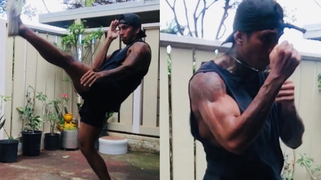 Solo kickboxing workout for SAVAGE Stamina