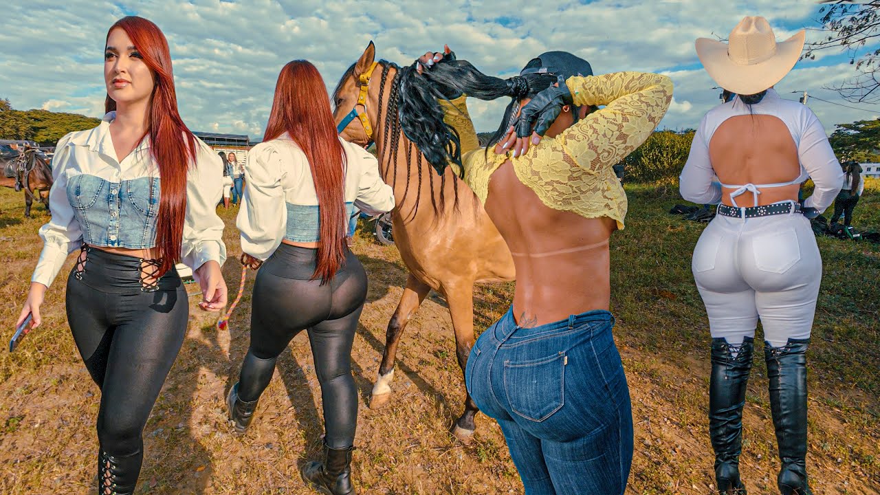 Unique Beauty Women in COLOMBIA 🐴 Amazing Rodeo 2025