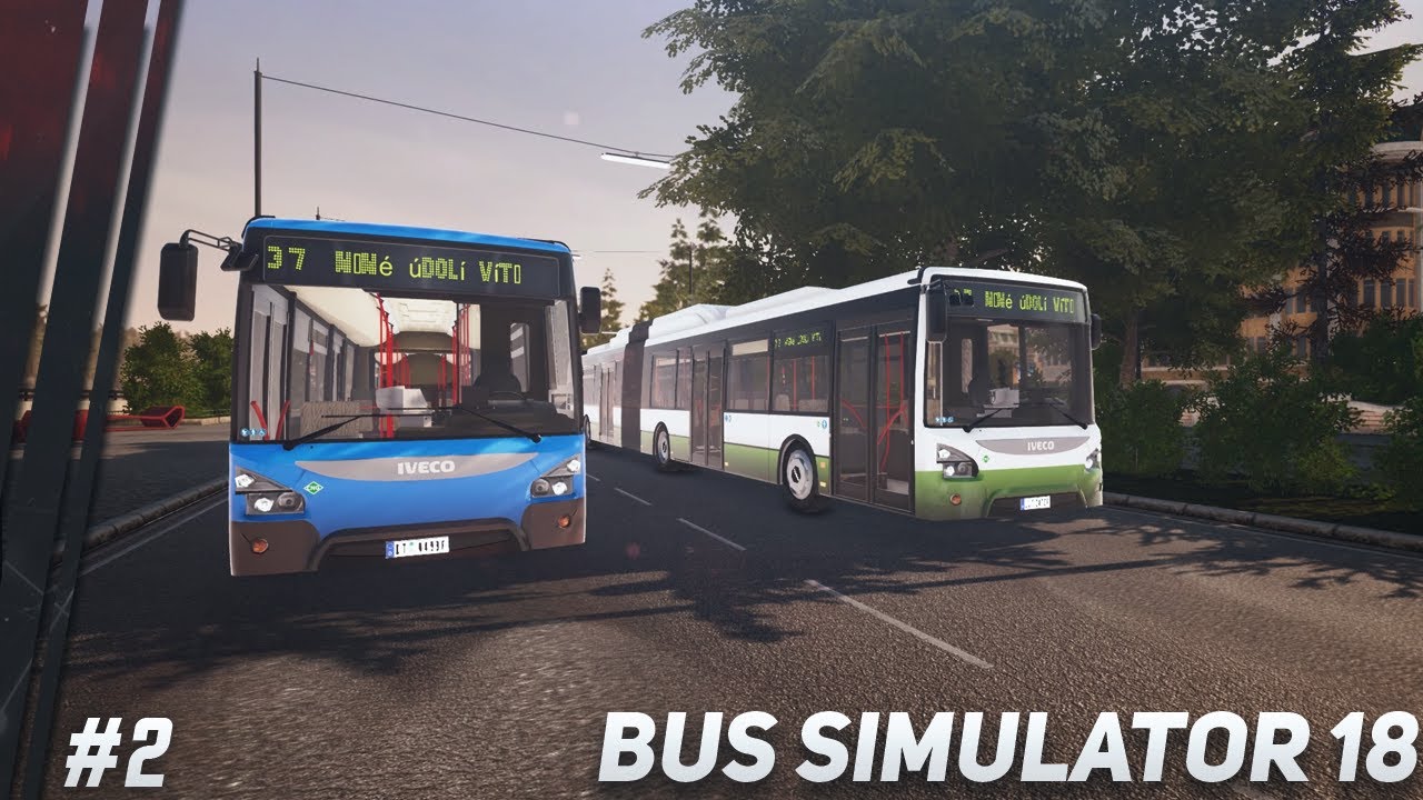 BUS SIMULATOR 18►Jezdíme s kloubákem►#2►FULL HD►w/ @Marwi CZ ― Gaming Studio