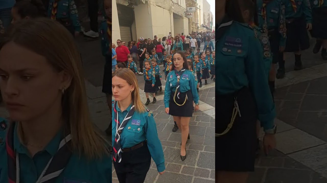 Boys Scouts Parade in Malta, Part 2.
