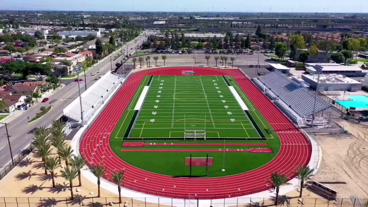 2019 Buena Park High School New Stadium & Track - Mavic Pro 2